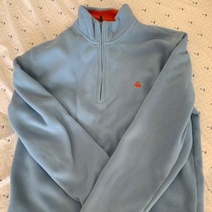 Brooks Brothers Light Blue 1/4 Zip, Men’s Large